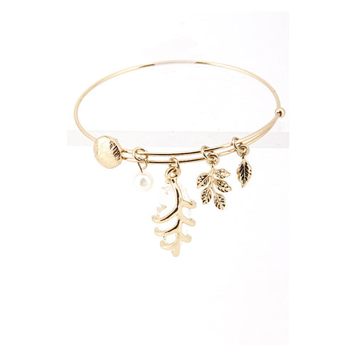 Nature Charm Bracelet - Jewelry Buzz Box
 - 2
