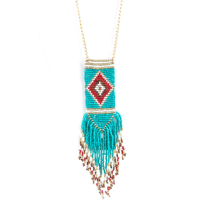 Pocahontas Necklace & Earring Set - Jewelry Buzz Box
 - 1