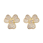 Clever Clover Studs - Jewelry Buzz Box
 - 1