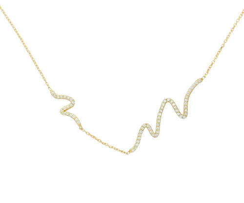 Great Wave Necklace - Jewelry Buzz Box
 - 2