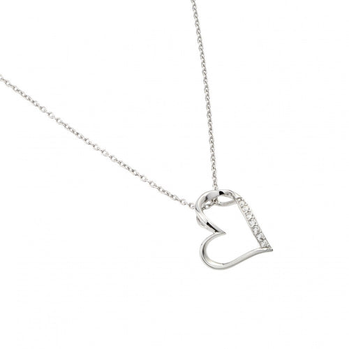 Twisted Heart Necklace - Jewelry Buzz Box
