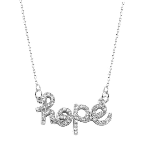 Studded Hope Necklace - Jewelry Buzz Box
