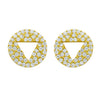 Triangle Cut-Out Earrings - Jewelry Buzz Box
 - 3