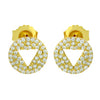 Triangle Cut-Out Earrings - Jewelry Buzz Box
 - 4