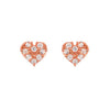 Cute Heart Stud Earrings - Jewelry Buzz Box
 - 2