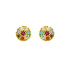 Colorful Stud Earrings - Jewelry Buzz Box
 - 1