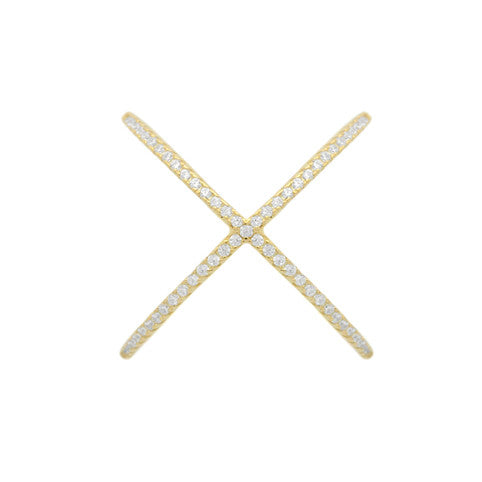X Marks The Spot Ring - Jewelry Buzz Box
 - 5