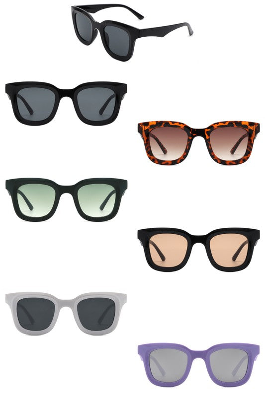 Square Retro Vintage Fashion Sunglasses