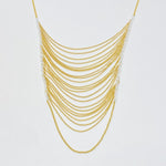 Arched Chain Drop Necklace