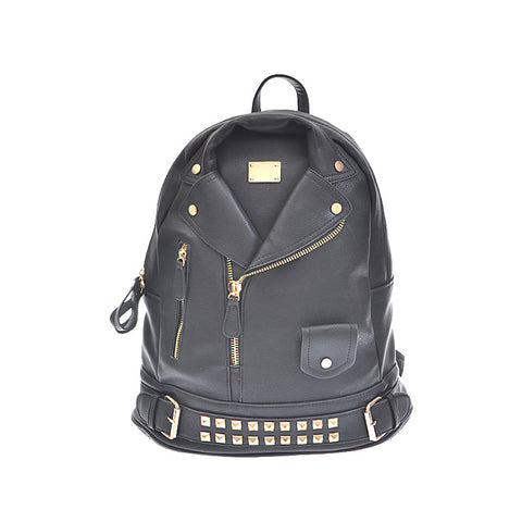 Leather Jacket Backpack – Jewelry Buzz Box