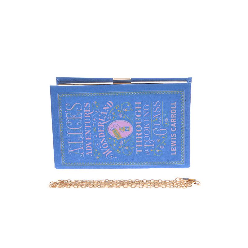 Alices Adventures in Wonderland Book Clutch - Jewelry Buzz Box
 - 2