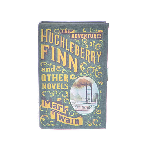 Huckleberry Finn Book Clutch - Jewelry Buzz Box
 - 1