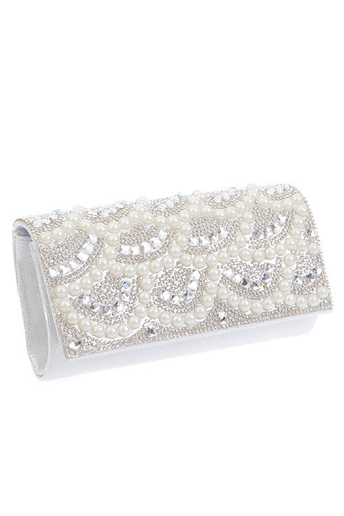 Sparkle Pearl Clutch - Jewelry Buzz Box
 - 1