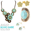 August Boho Babe Gold Box - Jewelry Buzz Box
 - 1