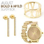 August Bold & Wild Silver Box - Jewelry Buzz Box
 - 1