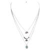 Free Falling Necklace and Earring Set - Jewelry Buzz Box
 - 2