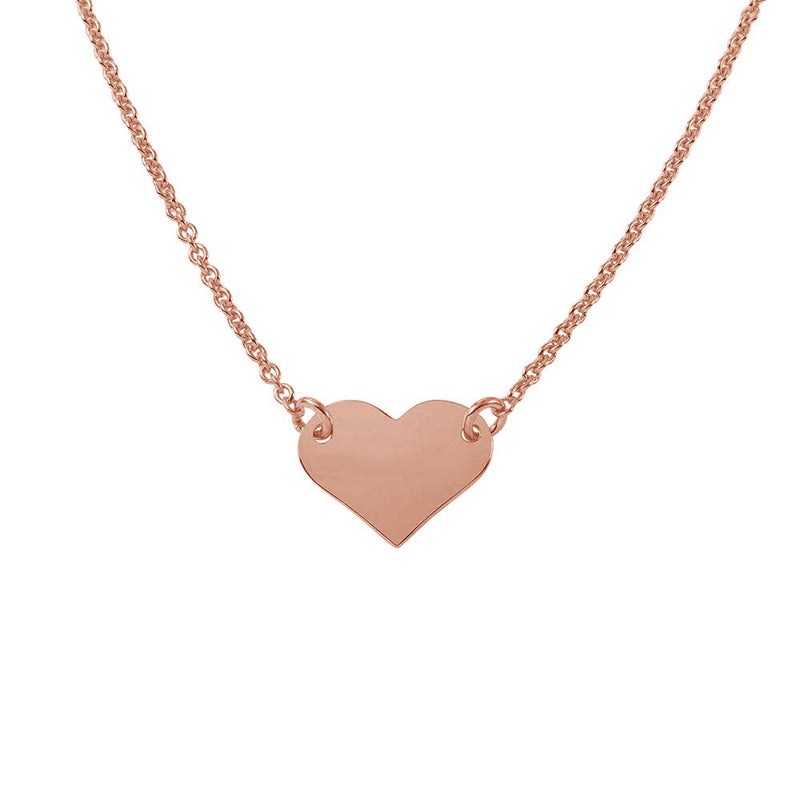 Smooth Heart Necklace
