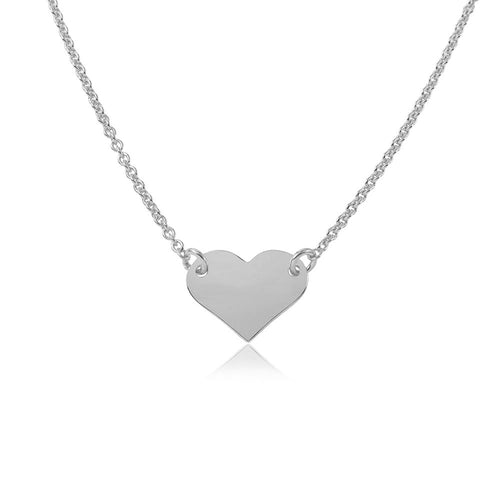 Smooth Heart Necklace
