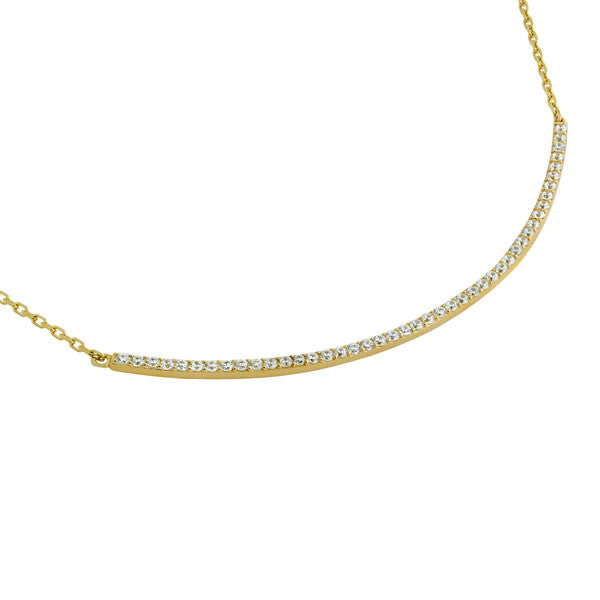 Curve Necklace - Jewelry Buzz Box
 - 3