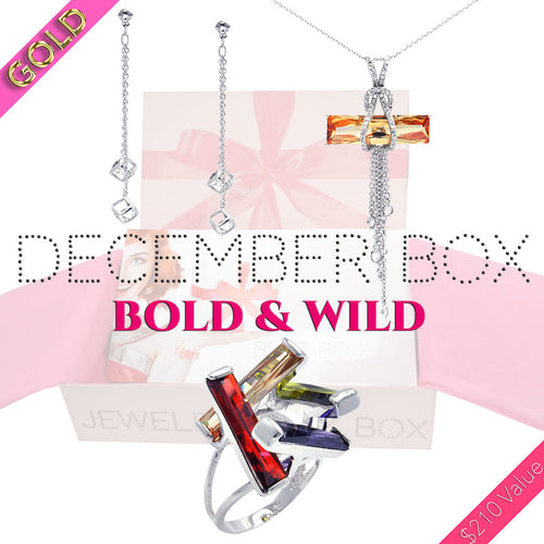 December Bold & Wild Gold Box - Jewelry Buzz Box
 - 1
