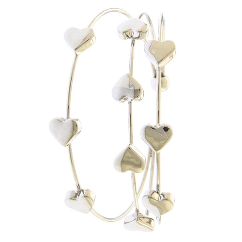 Cuff Heart Bracelet - Jewelry Buzz Box
 - 2
