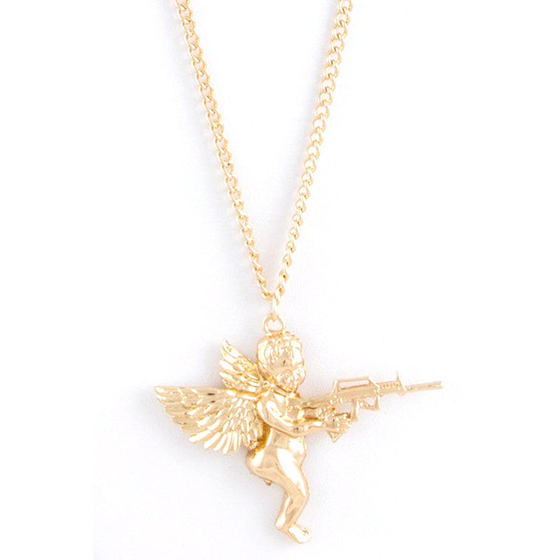 Warrior Angel Necklace - Jewelry Buzz Box
 - 1