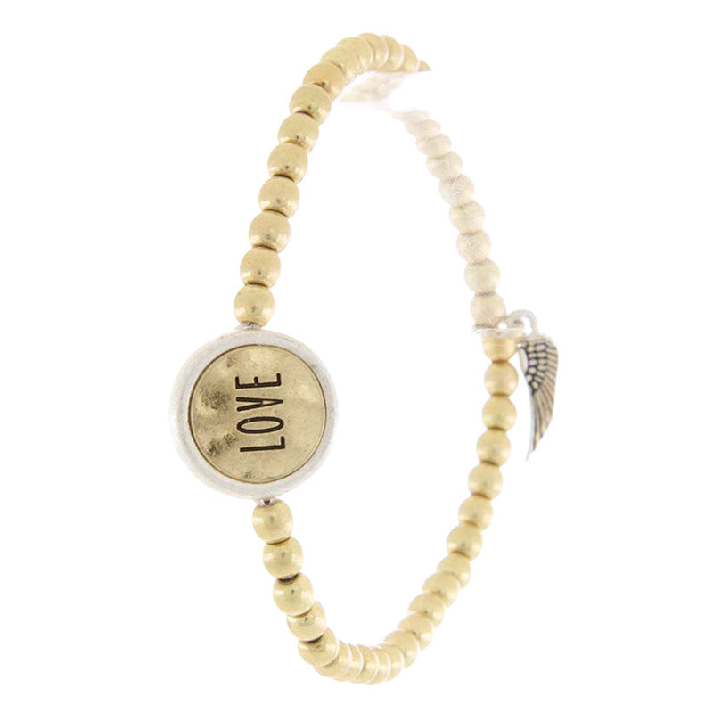 Etched Love Bracelet - Jewelry Buzz Box

