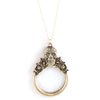 Magnifying Skull Necklace - Jewelry Buzz Box
 - 1