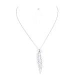 Fancy Feather Necklace Set - Jewelry Buzz Box
 - 3