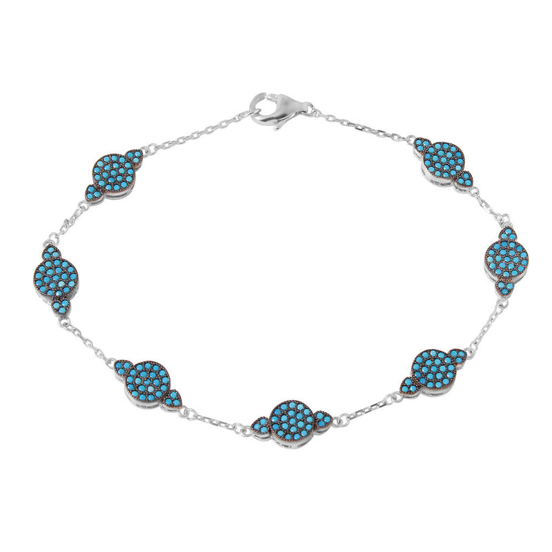 Twinkle Sterling Silver Link Bracelet - Jewelry Buzz Box
