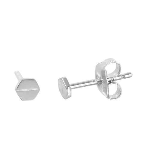 Nail Bolt Stud Earrings - Jewelry Buzz Box
