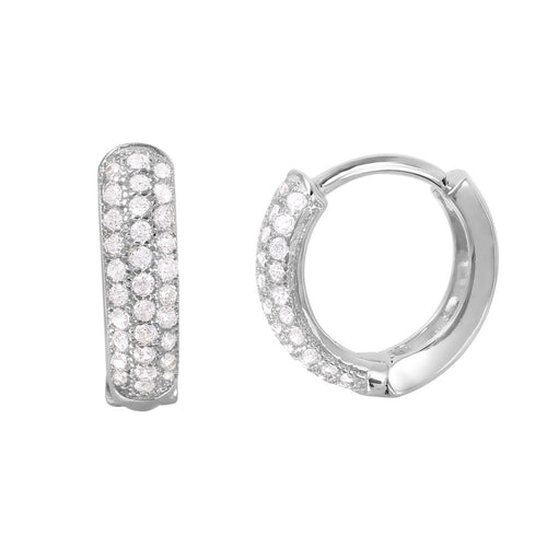 Cute Round Hoop Earrings - Jewelry Buzz Box
