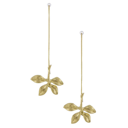 Leaf Drop Earrings - Jewelry Buzz Box
