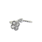 Crystal Quatrefoil Ring - Jewelry Buzz Box
 - 2