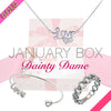 January Dainty Dame Gold Box - Jewelry Buzz Box
 - 1