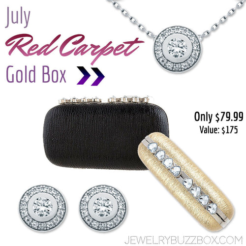 July Red Carpet Gold Box - Jewelry Buzz Box
 - 1