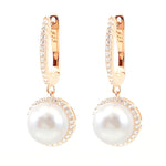 Pearl Drop Silver Earrings - Jewelry Buzz Box
 - 2