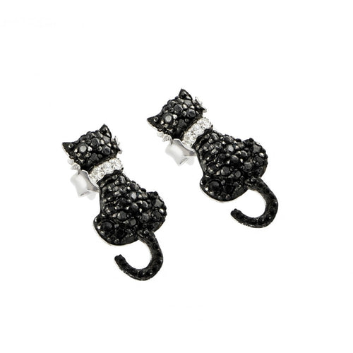 Lovely Cat Earrings - Jewelry Buzz Box

