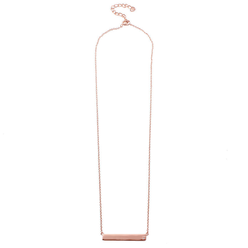 Personalize Bar Necklace - Jewelry Buzz Box
 - 4