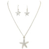 Polished Starfish Pendant Set - Jewelry Buzz Box
 - 2