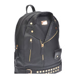 Leather Jacket Backpack - Jewelry Buzz Box
 - 4