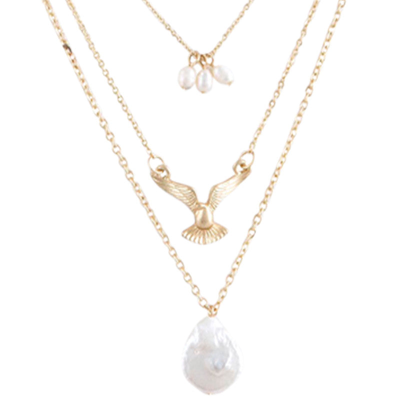 Free Falling Necklace and Earring Set - Jewelry Buzz Box
 - 1