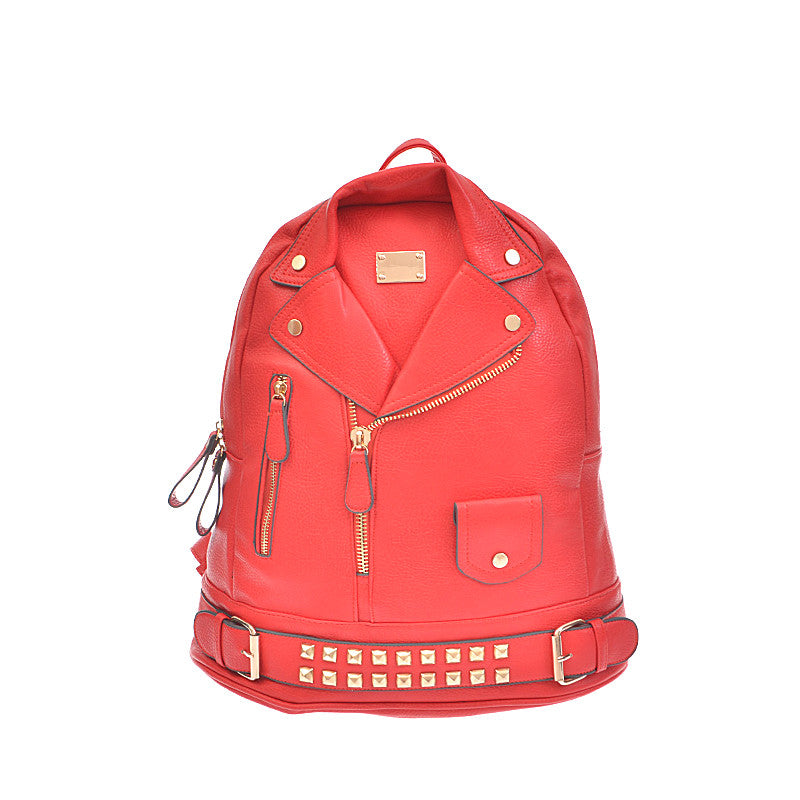 Leather Jacket Backpack – Jewelry Buzz Box