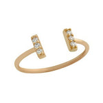 Double Bar Ring - Jewelry Buzz Box
 - 2