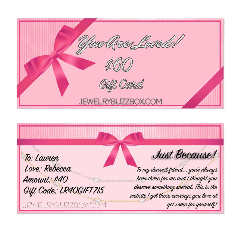 Gift Card - Jewelry Buzz Box
 - 4