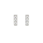 Bar Stud Earrings - Jewelry Buzz Box
 - 2