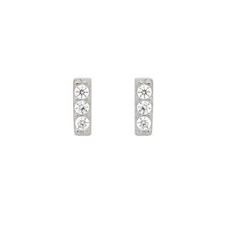 Bar Stud Earrings - Jewelry Buzz Box
 - 2