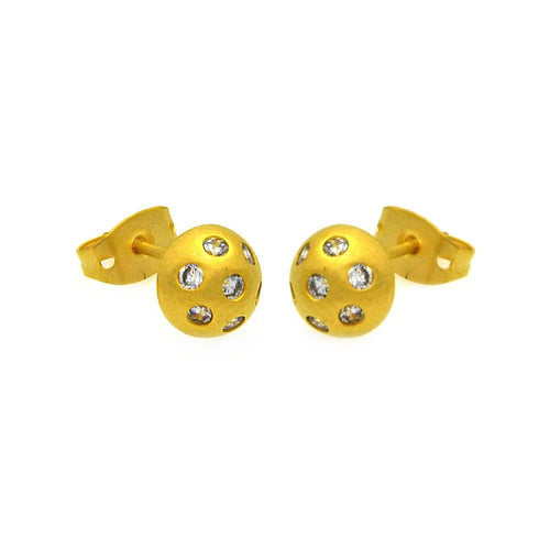 Ball Stud Earrings - Jewelry Buzz Box

