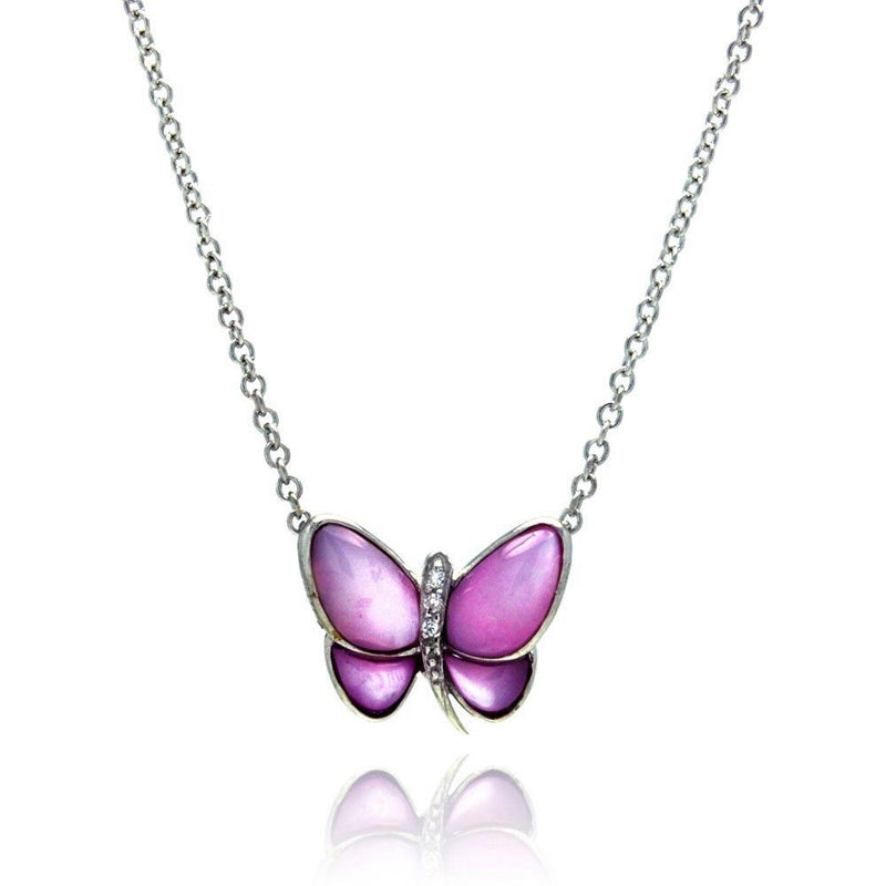 Bright Butterfly Necklace - Jewelry Buzz Box
