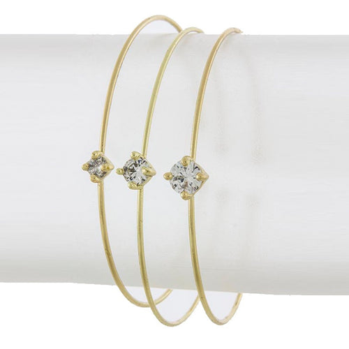 Crystal Prong Bracelet - Jewelry Buzz Box
 - 2